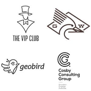 Imagen logos line art